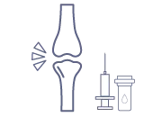 関節内ヒアルロン酸イメージ