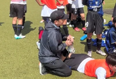 メディカルサポート時の写真