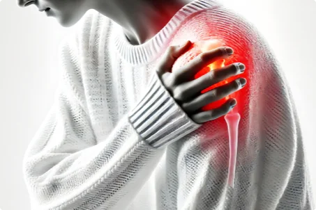 肩の痛みイメージ