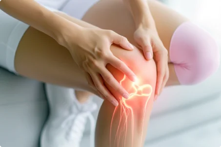 膝の痛みイメージ